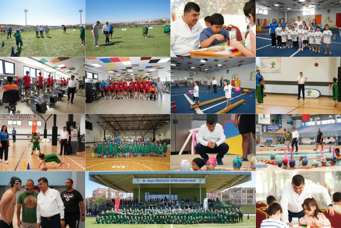 10 BİN ÖĞRENCİ, 6 BRANŞTA EĞİTİM GÖRÜYOR 
