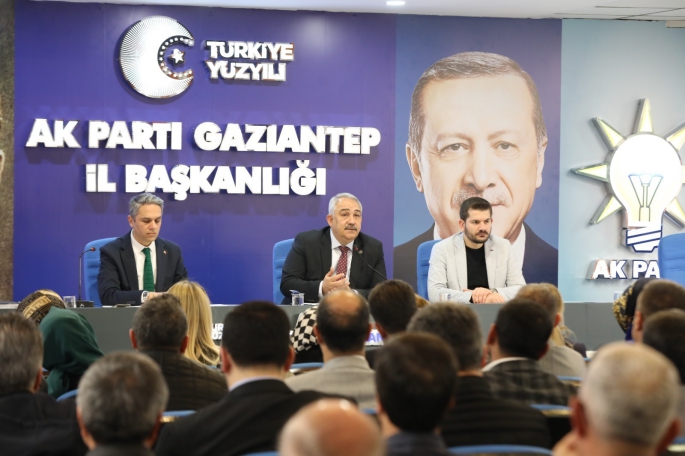  AK PARTİ GAZİANTEP’TE İCRA DEĞİŞTİ