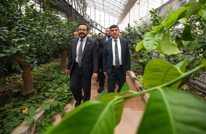  AK PARTİ HEYETİ,  AGRO PARKTA