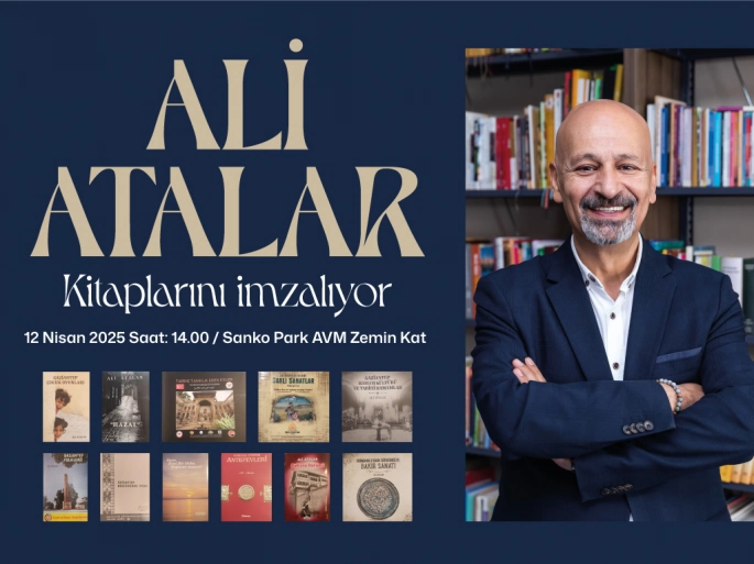 ALİ ATALAR OKURLARIYLA BULUŞUYOR.