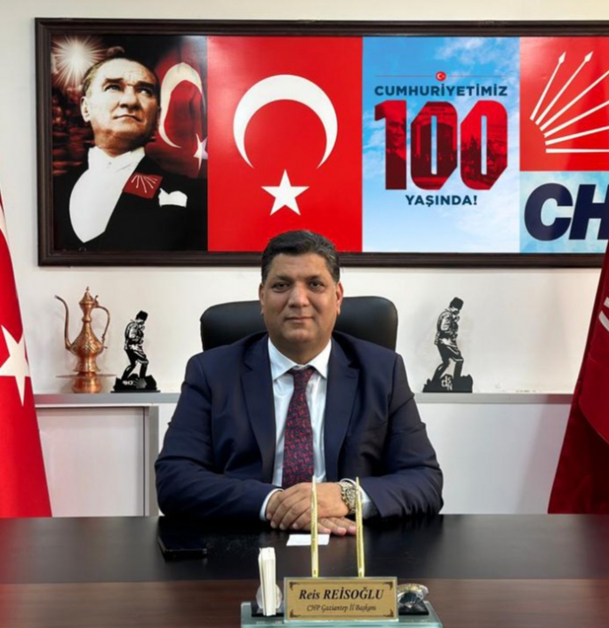 CHP İL BAŞKANI REİS REİSOĞLU’NDAN  25 ARALIK KUTLAMA MESAJI