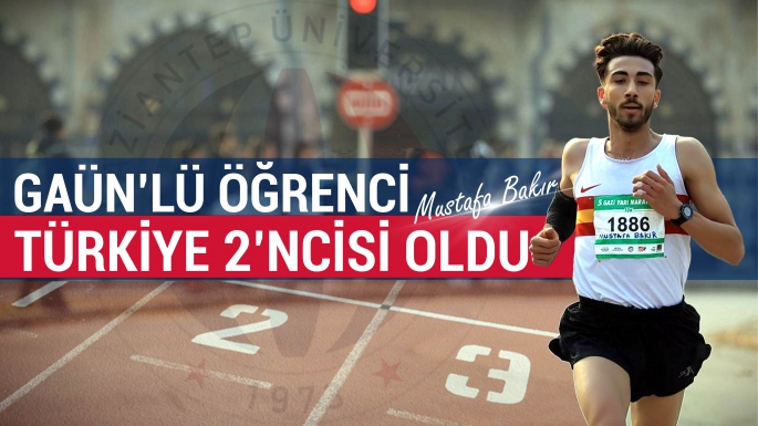 GAÜN’LÜ ÖĞRENCİ TÜRKİYE 2’NCİSİ OLDU