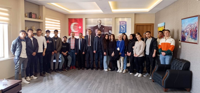 GAÜN ÖĞRENCİLERİNDEN DENETİMLİ SERBESTLİK MÜDÜRLÜĞÜNE TEKNİK GEZİ