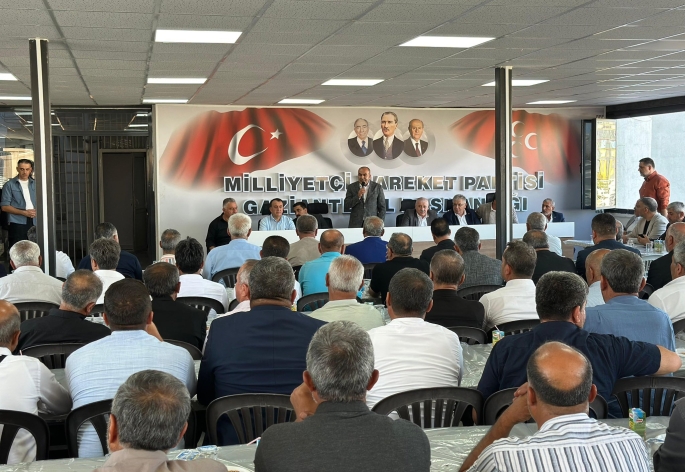 Gaziantepli Muhtarların Çözüm Adresi MHP oldu. 