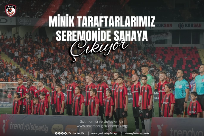 GENÇLERBİRLİĞİ MAÇI SEREMONİ PAKETİ SATIŞTA