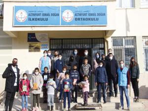 BÜYÜKŞEHİRDEN KÖY OKULLARINA YARDIM ELİ