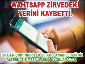 İŞTE WHATSAPPA ALTERNATIF MESAJLAŞMA UYGULAMALARI