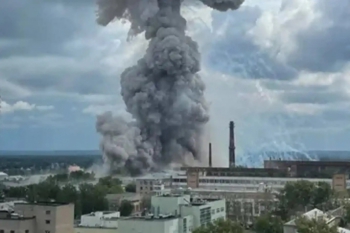 Rusya'da fabrikada büyük patlama