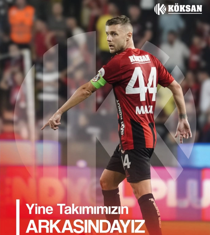 Köksan Holding Gaziantep FK'ya Destek Olmaya Devam Ediyor