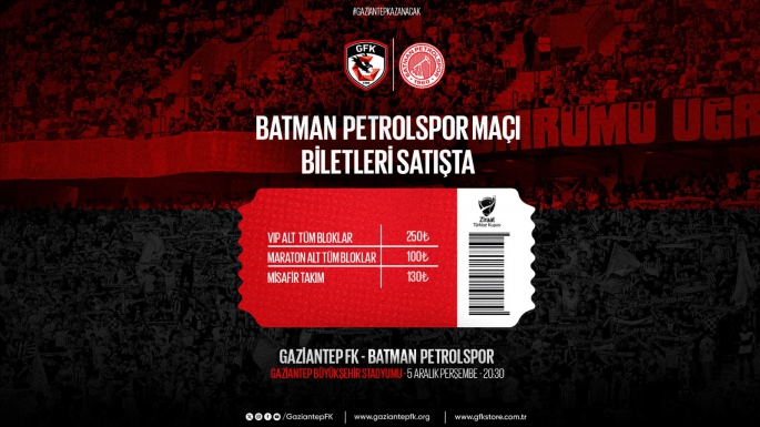 KUPA MAÇI BİLETLERİ SATIŞTA