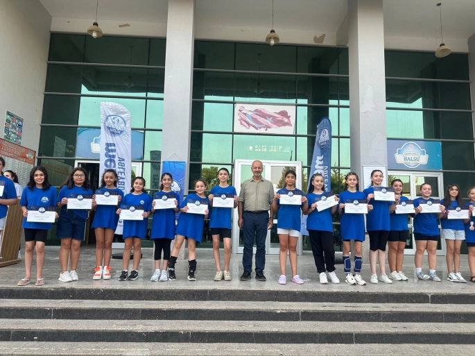 MERİNOS VOLEYBOL YAZ OKULU KURSLARI TAMAMLANDI.