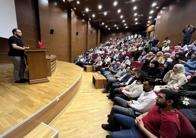 OP. DR. KAMACI GAZZE’DEKİ VAHŞETİ ÖĞRENCİLERE ANLATTI
