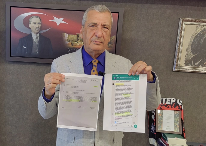Öztürkmen, Gaziantep PTT’deki Torpili Belgesiyle Paylaştı