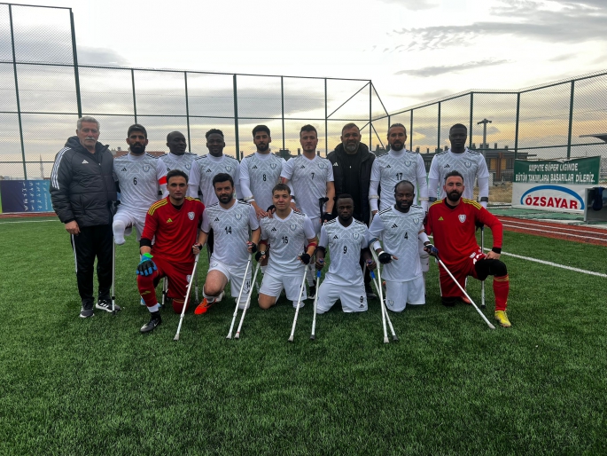 ŞAHİNBEY AMPUTE FUTBOL TAKIMI’NDAN FARKLI SKOR 5-0