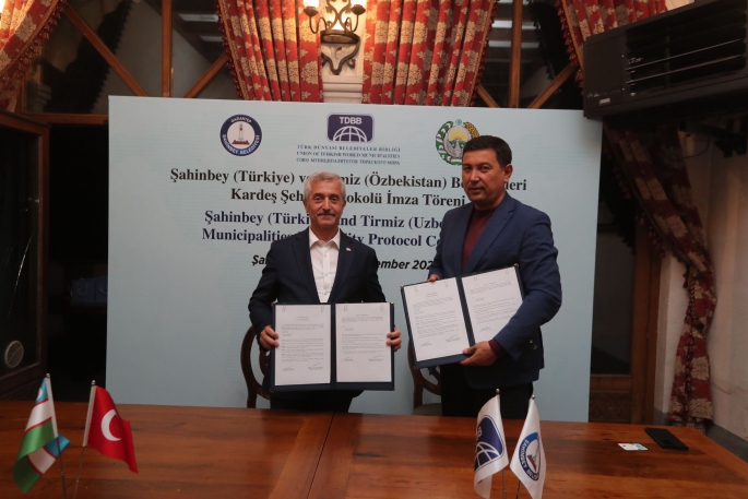 ŞAHİNBEY’DEN ÖZBEKİSTAN’A UZANAN KARDEŞLİK