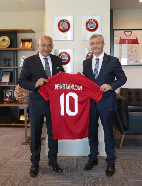 TAHMAZOĞLU’NDAN BÜYÜKEKŞİ'YE ZİYARET