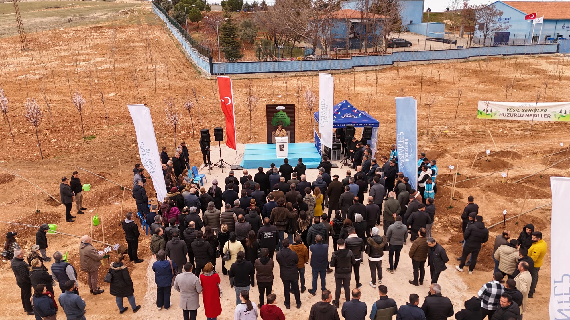 Gaziantep ağaçlandırılıyor! 